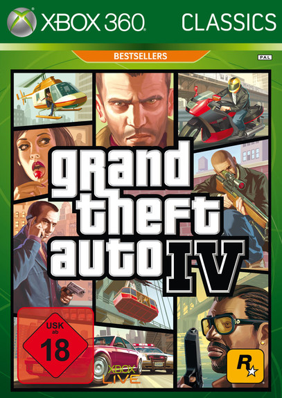GTA - Grand Theft Auto 4 XB360