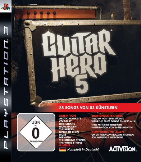 Guitar Hero 5 (Standalone) PS3