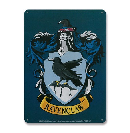 Harry Potter Blechschild - Ravenclaw 15 x 21cm