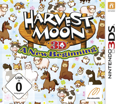 Harvest Moon 3D: A New Beginning  3DS