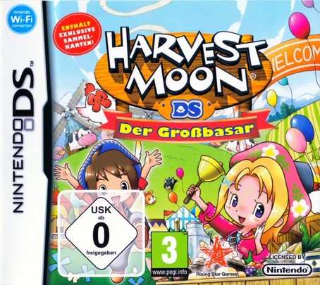 Harvest Moon DS Der Großbasar (ohne Sammelkarten)  DS