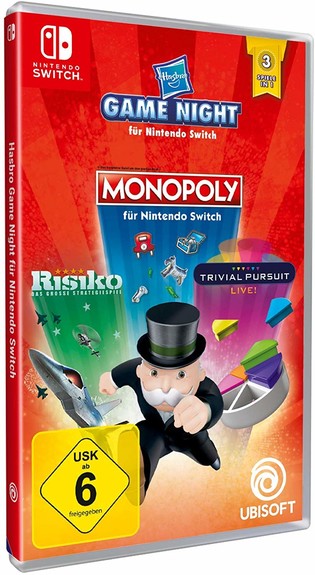 Hasbro Game Night (Monopoly/Risiko/Trivial Pursuit)  SWITCH
