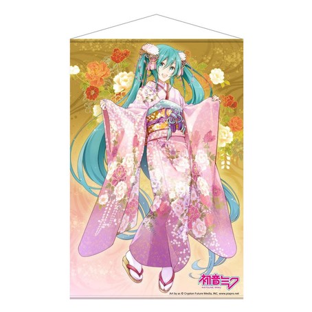 Hatsune Miku Wallscroll #5 - Vocaloid Kimono 60 x 90cm