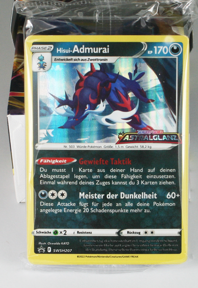 Hisui-Admurai Astralglanz Build & Battle Deck (DE) - Pokémon