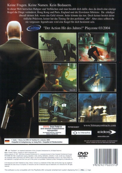 Hitman: Contracts  PS2