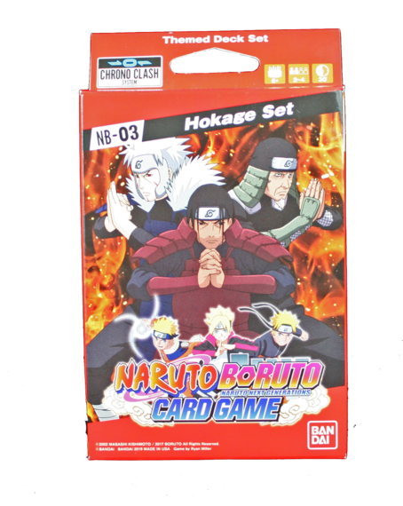 Hokage Set Deck (ENG) - Naruto Boruto Card Game