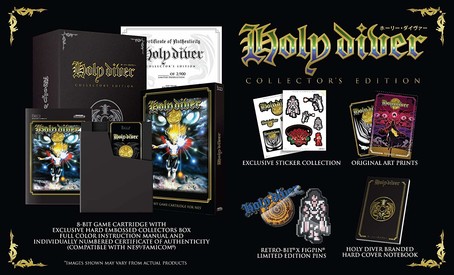 Holy Diver Collectors Edition  NES