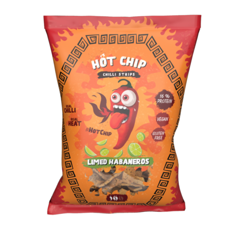 Hot Chip Chili Strips - Limed Habaneros 80g