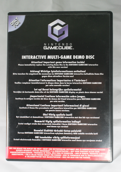 Interactive Multi-Game Demo Disc July 2004  GC