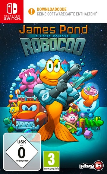 James Pond 2 Codename Robocod (Code in a Box)  SWITCH