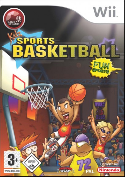 Kidz Sports Basketball  Wii