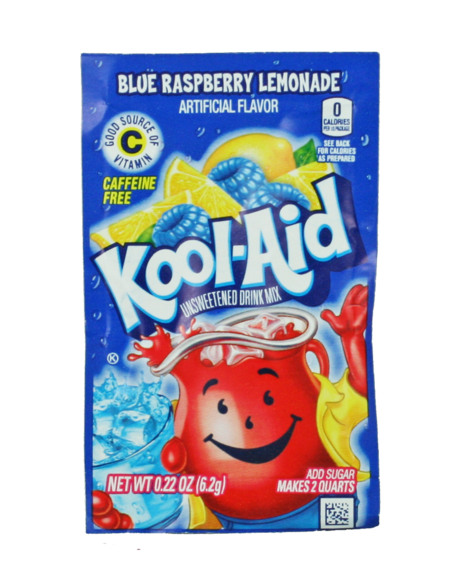 Kool-Aid Unsweetened Drink Mix - Blue Raspberry Lemonade 6,2g