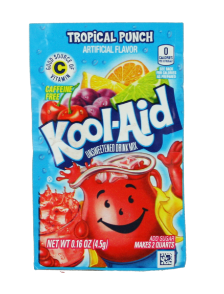 Kool-Aid Unsweetened Drink Mix - Tropical Punch 4,5g