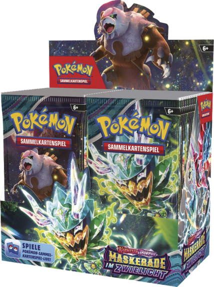 KP06 Maskerade im Zwielicht Booster Display (36 Packs) (DE) - Pokémon TCG - 24.05.2024