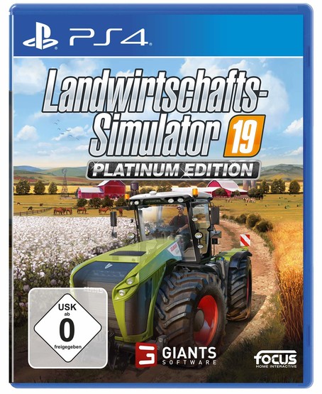 Landwirtschafts-Simulator 19 Platinum Edt.  PS 4