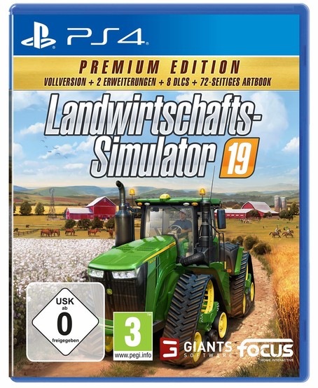 Landwirtschafts-Simulator 19 - Premium Edition  PS4