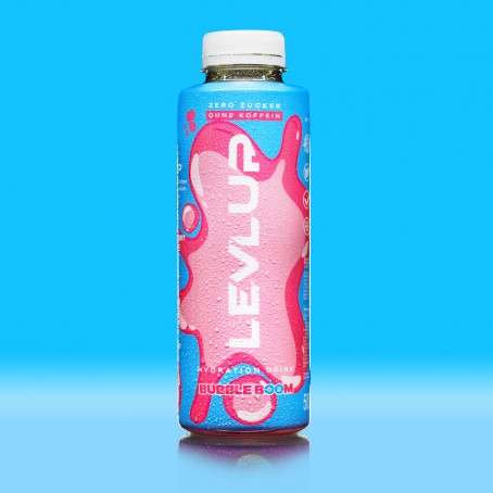 LevlUp Hydration Drink - Bubble Boom 500ml