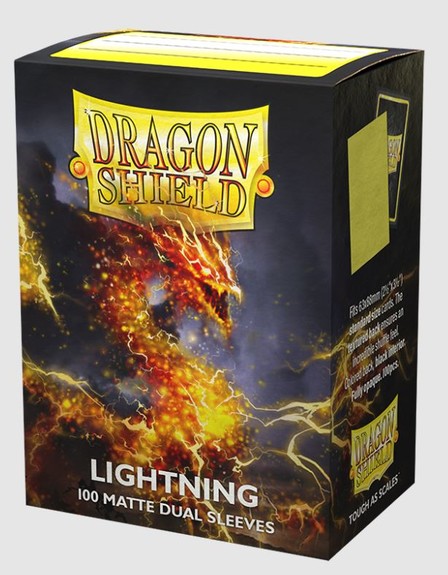 Lightning: Dragon Shield Standard Matte Dual Sleeves (100 Stk)