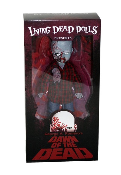 Living Dead Doll Dawn of the Dead Plaid Shirt Zombie