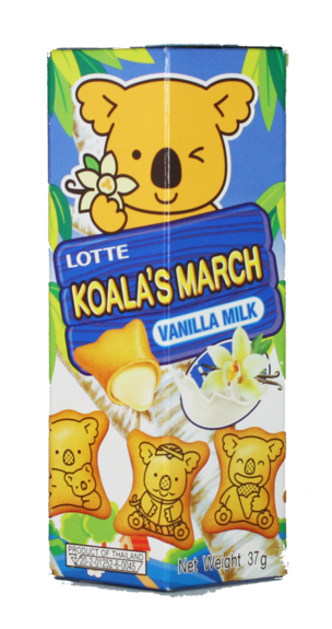 Lotte Koala´s March - Vanilla Milk 37g