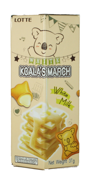 Lotte Koala´s March - White Milk 37 g