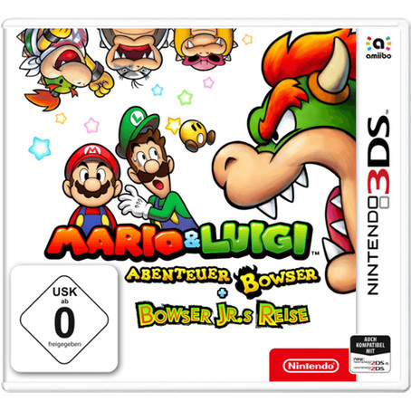 Mario & Luigi: Abenteuer Bowser + Bowser Jr.s Reise  3DS