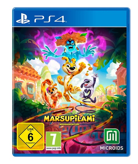 Marsupilami Hoobadventure Tropical Edition  PS4