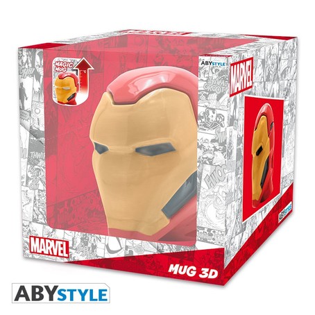 Marvel 3D Heat Change Tasse - Iron Man