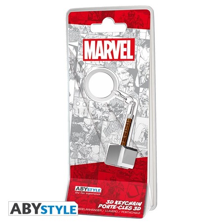 Marvel 3D Schlüsselanhänger - Thors Hammer