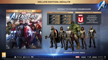 Marvels Avengers Deluxe Edition (ohne Code)  XBO