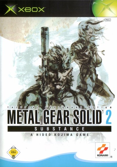 Metal Gear Solid 2 Substance  Xbox
