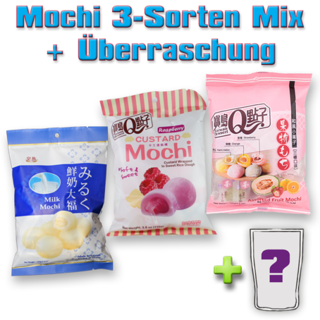 Mochi 3 Sorten Mix + Mystery Mochis