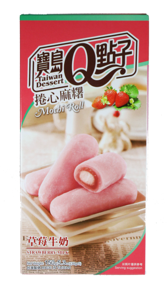 Mochi Roll - Strawberry Milk 150g
