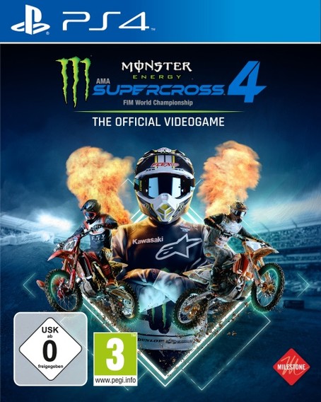 Monster Energy Supercross 4  PS4