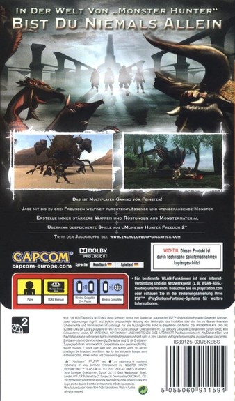 Monster Hunter Freedom Unite - Essentials PSP