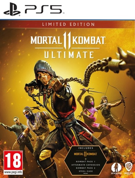 Mortal Kombat 11 Ultimate - L.E. STEELBOOK/ OHNE DLCs  PEGI  PS5