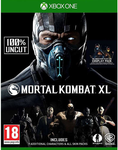 Mortal Kombat XL AT DLCs auf CD XBO