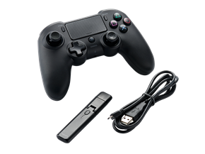 Nacon PS4 Asymmetric Wireless Controller (Offz. Lizenz.) - Schwarz