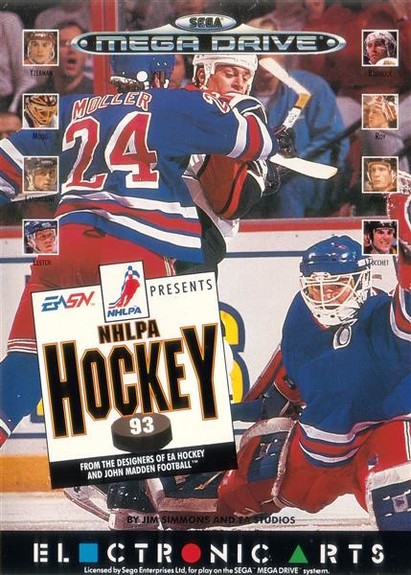 NHLPA Hockey 93  SMD