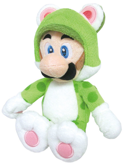 Nintendo Plüschfigur Luigi Katze (25cm)