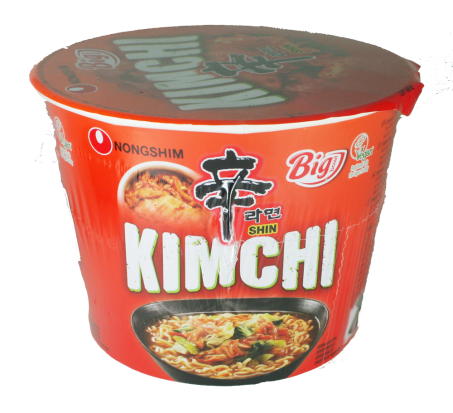 Nongshim Big Bowl Shin Noodle - Kimchi 112g
