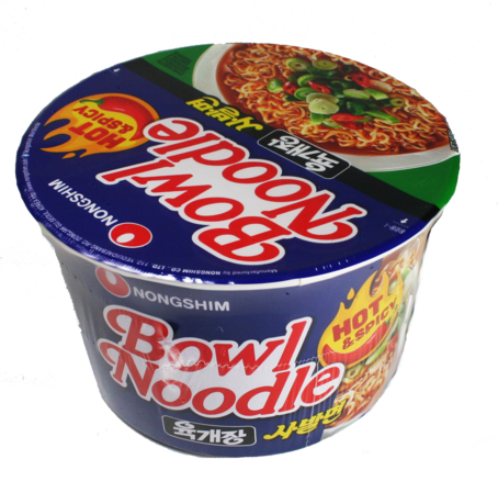 Nongshim Bowl Noodle - Hot & Spicy 100 g