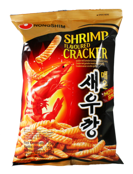 Nongshim Shrimp Cracker - Hot & Spicy 75g