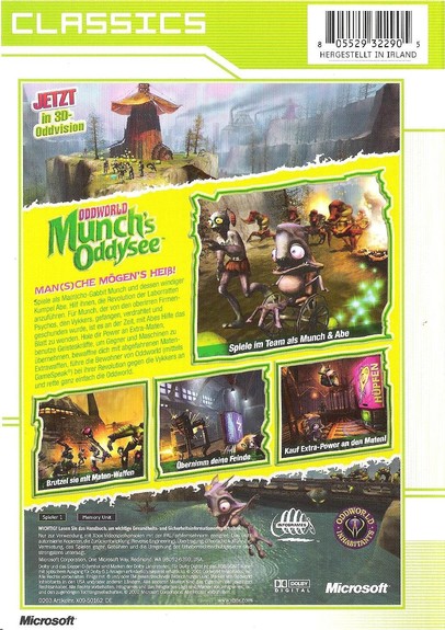 Oddworld: Munchs Oddysee  Xbox