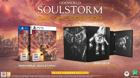Oddworld Soulstorm Day One Oddition  PS4