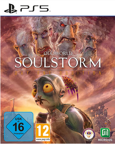 Oddworld Soulstorm Day One Oddition Steelbook  PS5