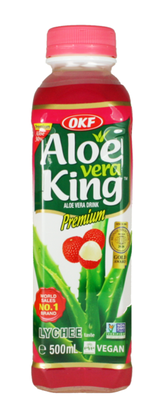 OKF Aloe Vera King - Lychee 500 ml