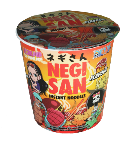 One Piece Cup Noodles - Robin/Franky/Brook - Beef 65g