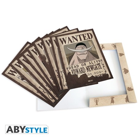 One Piece Poster Paket - 9 Wanted Poster