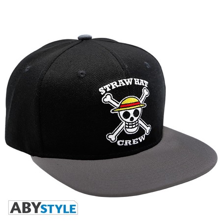 One Piece Snapback Cap - Straw Hat Crew SKull